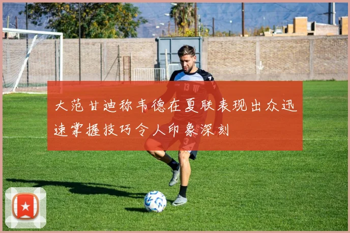 大范甘迪称韦德在夏联表现出众迅速掌握技巧令人印象深刻
